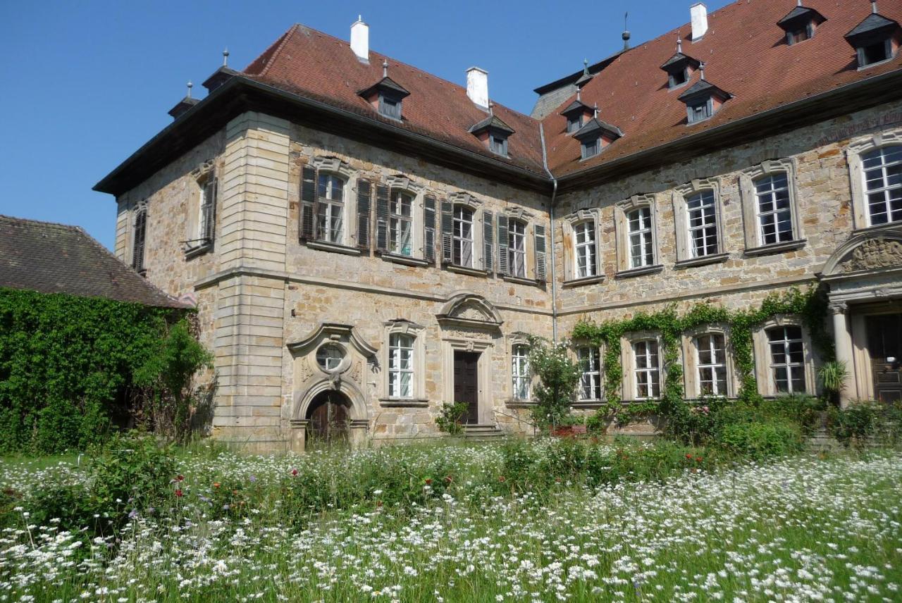 Hotel Ferienzimmer Im Schloss Burgpreppach Zewnętrze zdjęcie