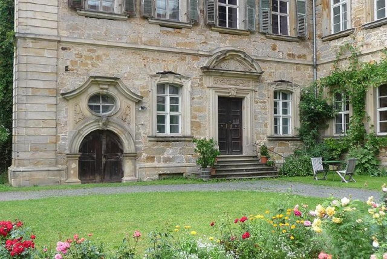 Hotel Ferienzimmer Im Schloss Burgpreppach Zewnętrze zdjęcie