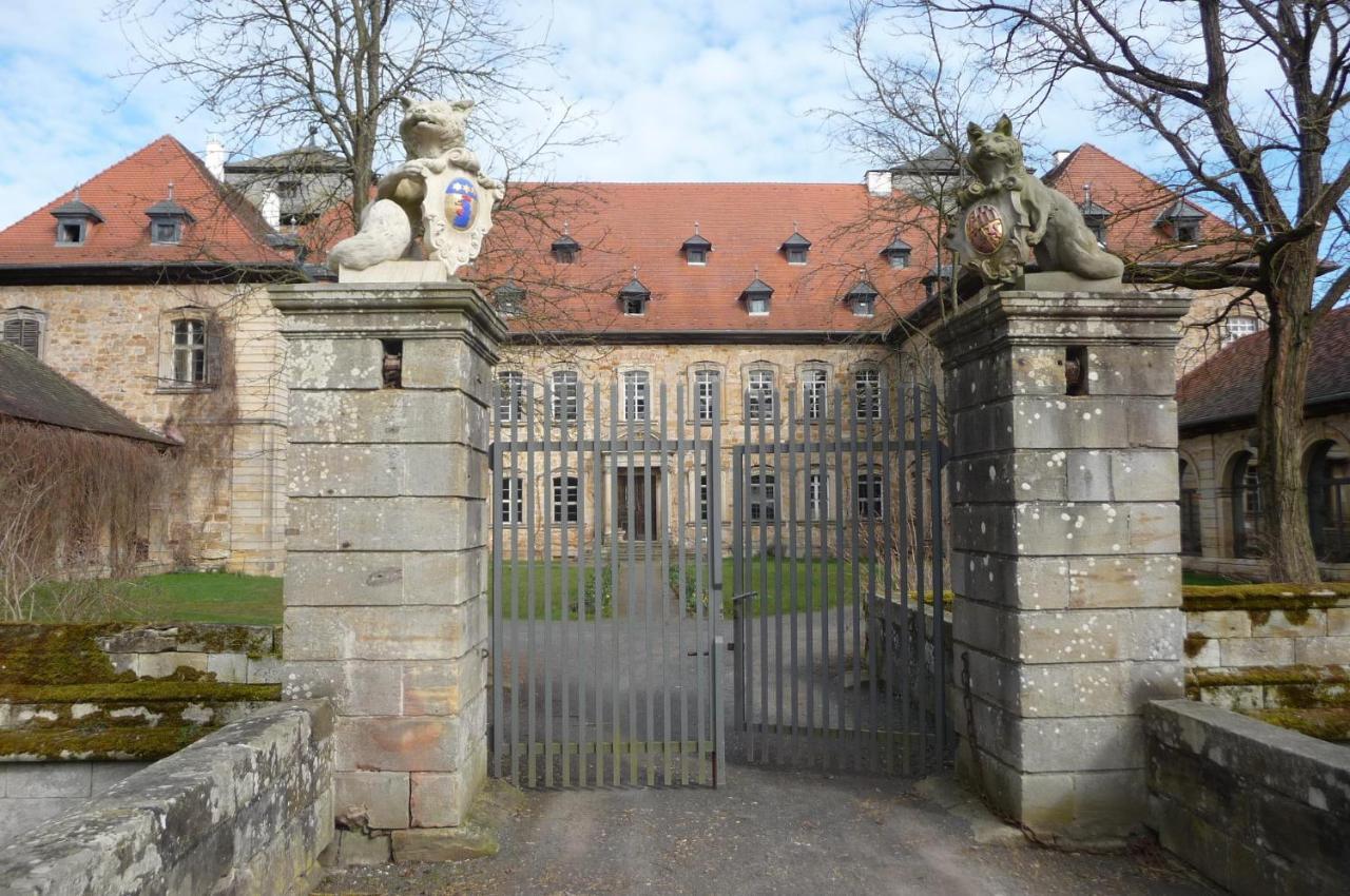 Hotel Ferienzimmer Im Schloss Burgpreppach Zewnętrze zdjęcie